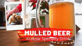 Mulled Beer amp ginger syrup  Holidays and New Years Recipe Grzane Piwo z syropem imbirowym [upl. by Ardnaet]