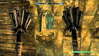 Skyrim  puzzle  Find the Gauldur Amulet Fragment quest the easy way guide [upl. by Hartzke]