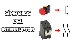 Símbolos eléctricos y lo que significan en diferentes interruptores [upl. by Atselec]