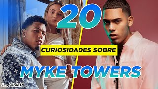 Myke Towers Datos SORPRENDENTES que NO Conocías [upl. by Lou20]