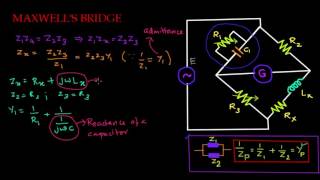 Maxwell Inductance Bridge  Measurement and Instrumentation [upl. by Tacklind]