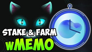 TIME WONDERLAND  HOW TO STAKE amp FARM WMEMO TIME WMEMO [upl. by Atteuqahc]