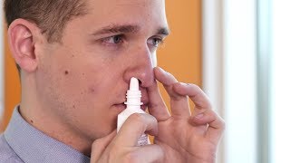 Mayo Clinic Minute Combat allergies like a pro by learning how to use your nasal spray properly [upl. by Netloc]