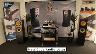 New Cube Audio Lotus Fullrange Loudspeakers at Munich Audio Show 2024 [upl. by Esiouqrut]