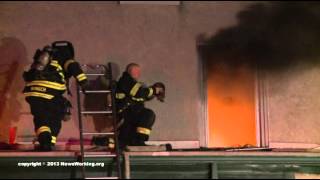 012213  3RD ALARM STRUCTURE FIRE wmayday Allentown PA [upl. by Dehlia]