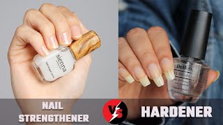 Nail Strengthener vs Hardener [upl. by Michele]