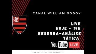 LIVE RESENHA TÁTICA DOMÈNEC NO FLAMENGO  GODOY RESPONDE [upl. by Kolnos]