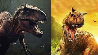 TRex vs Carnotaurus  Dino Adventure  TRex  Carnotaurus  Dino Showdown [upl. by Amikahs]