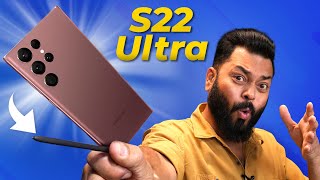 Samsung Galaxy S22 Ultra Indian Unit Unboxing amp First Impressions⚡The Noteworthy Flagship Of 2022 [upl. by Mckenna]