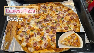 The Best Homemade Pizza you’ll Ever Eat  Quick amp Easy  Easiest Pizza Recipe  Pizza Dough [upl. by Atileda]