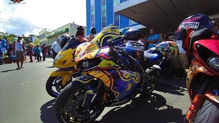 St Lucia Independance Day Moto X Club Island Ride 2016 [upl. by Annawaj]