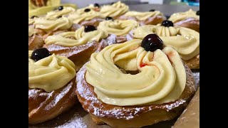 Zeppole di san giuseppe la videoricetta  Cocendolibando [upl. by Sherl]