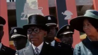 François Duvalier a reçu lempereur Haile Selassie I en 1966 [upl. by Falkner]