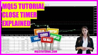 MQL5 TUTORIAL  CloseTimer explained in 4 min [upl. by Sakul]