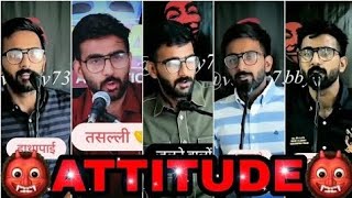 attitude shayari 😈🤘🤬💯 vabby attitude shayari 😈🤘🤬 viral video attitudeshayari boyattitudeshayari [upl. by Marthena647]