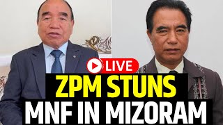 Election Results 2023 LIVE Mizoram Vote Counting Updates  MNF Vs ZPM  Zoramthanga  Lalduhoma [upl. by Katheryn]