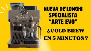 Review cafetera espresso La Specialista Arte Evo de DeLonghi [upl. by Julius]