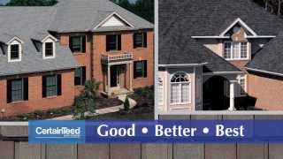 CertainTeeds Designing with Shingles Styles [upl. by Gulgee]