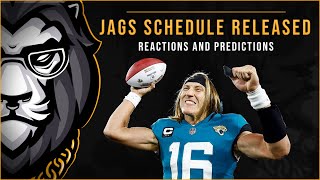 Jaguars Schedule Reaction [upl. by Aissej]