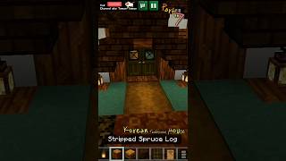 progress my Korean Minecraft traditional village house 5 minecraft building gaming shorts [upl. by Archaimbaud311]