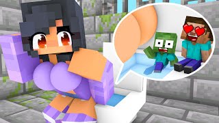 APHMAU BECAME WANTED CRIMINAL CHALLENGE  Minecraft Animation [upl. by Pettiford]