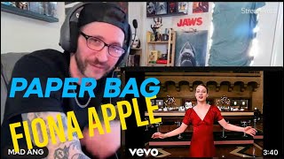 METALHEAD REACTS FIONA APPLE  PAPER BAG [upl. by Petrick]