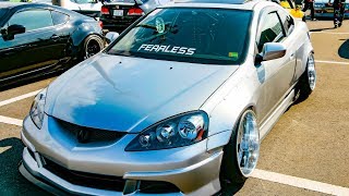 4KHONDA INTEGRA DC5 Acura RSX アキュラ RSX カスタム  LOWFEST 2018 [upl. by Lagiba94]