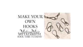 Creating Hook Clasps for a Custom Finish [upl. by Aicxela369]