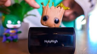 HolyHigh TWS T8 True Wireless Earbuds 120hr battery life for less than 59€ including GIVEAWAY [upl. by Ydorb642]