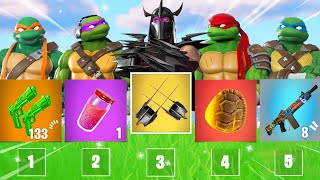 The RANDOM TMNT Challenge in Fortnite [upl. by Rosabel404]