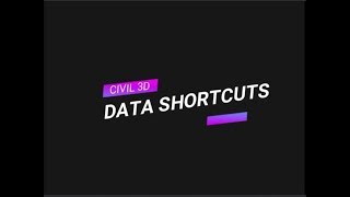 CIVIL3D REPARAR UNA BASE DE DATOS DE DATA SHORTCUTS V30 [upl. by Atonsah]