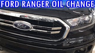 Ford Ranger Oil Change Procedure [upl. by Atinniuq]