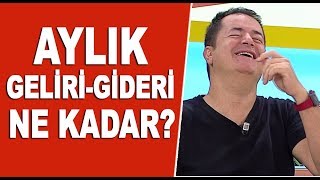 Acun Ilıcalının aylık geliri ve gideri ne kadar En büyük lüksü nedir [upl. by Coates460]