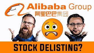 What happens if BABA and Chinese Stocks get delisted [upl. by Ahsilahk83]