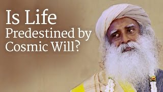 Is Life Predestined by Cosmic Will  Sadhguru [upl. by Uol948]