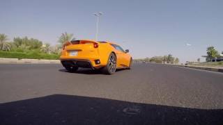 Lotus Evora 400 test drive تجربة لوتس إيڤورا ٤٠٠ [upl. by Georges625]