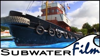 BUGSIER 19  an rc harbourtug  RC Hafenschlepper  Subwaterfilm [upl. by Omer]