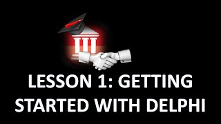 Delphi Programming Tutorial  Lesson 1 Getting Started with Delphi Programming [upl. by Ameline]