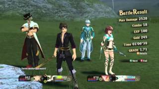 Tales of Zestiria  Battle Gameplay [upl. by Eninahpets]