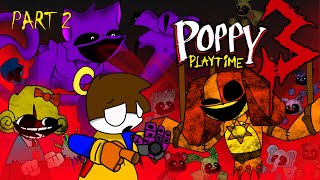 POPPY PLAYTIME CHAPTER 3PART 2 FUNNY ANIMATION [upl. by Accebber849]