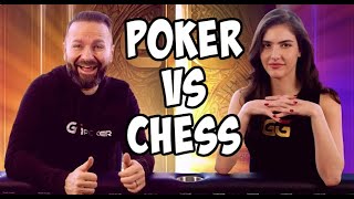 POKER vs CHESS  Heads Up with Alexandra Botez [upl. by Gnanmas522]