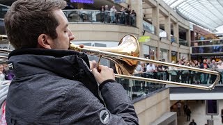 A surprise performance of Ravels Bolero stuns shoppers [upl. by Errol506]