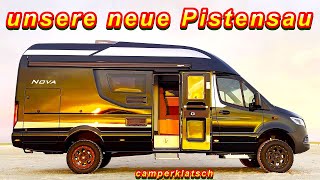 DIESES WOHNMOBIL WOLLTE KEINER HABEN😱Kompakt wie ein Kastenwagen🥰Sprinter 4x4 Allrad GFK Monocoque [upl. by Astrix223]