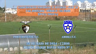 PORTIMONENSE S C VS AMORA F C SUB 19 CAMP NAC II DIV 14A JORN SERIE E 2A FASE [upl. by Kadner]