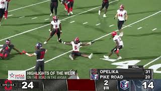 AHSAA TV Weekly Highlights  October 2 2024 [upl. by Namyw914]