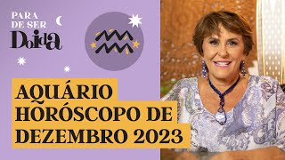 AQUÁRIO  DEZEMBRO de 2023 MÁRCIA FERNANDES faz PREVISÕES para o SIGNO [upl. by Aushoj]