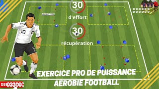 Exercice pro de puissance aérobie football [upl. by Akirret987]