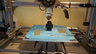 Ultimaker robot 3D printing on Velleman K8200 TimeLapse [upl. by Gilburt]