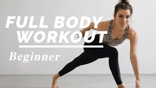 Full Body Workout für Beginner  No Equipment  mit Warm Up amp Cool Down  DAY 1 [upl. by Cilo]