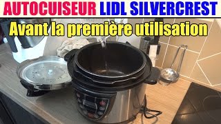 autocuiseur électrique silvercrest sskt 900 avant la prmière utilisation electric pressure cooker [upl. by Willms]